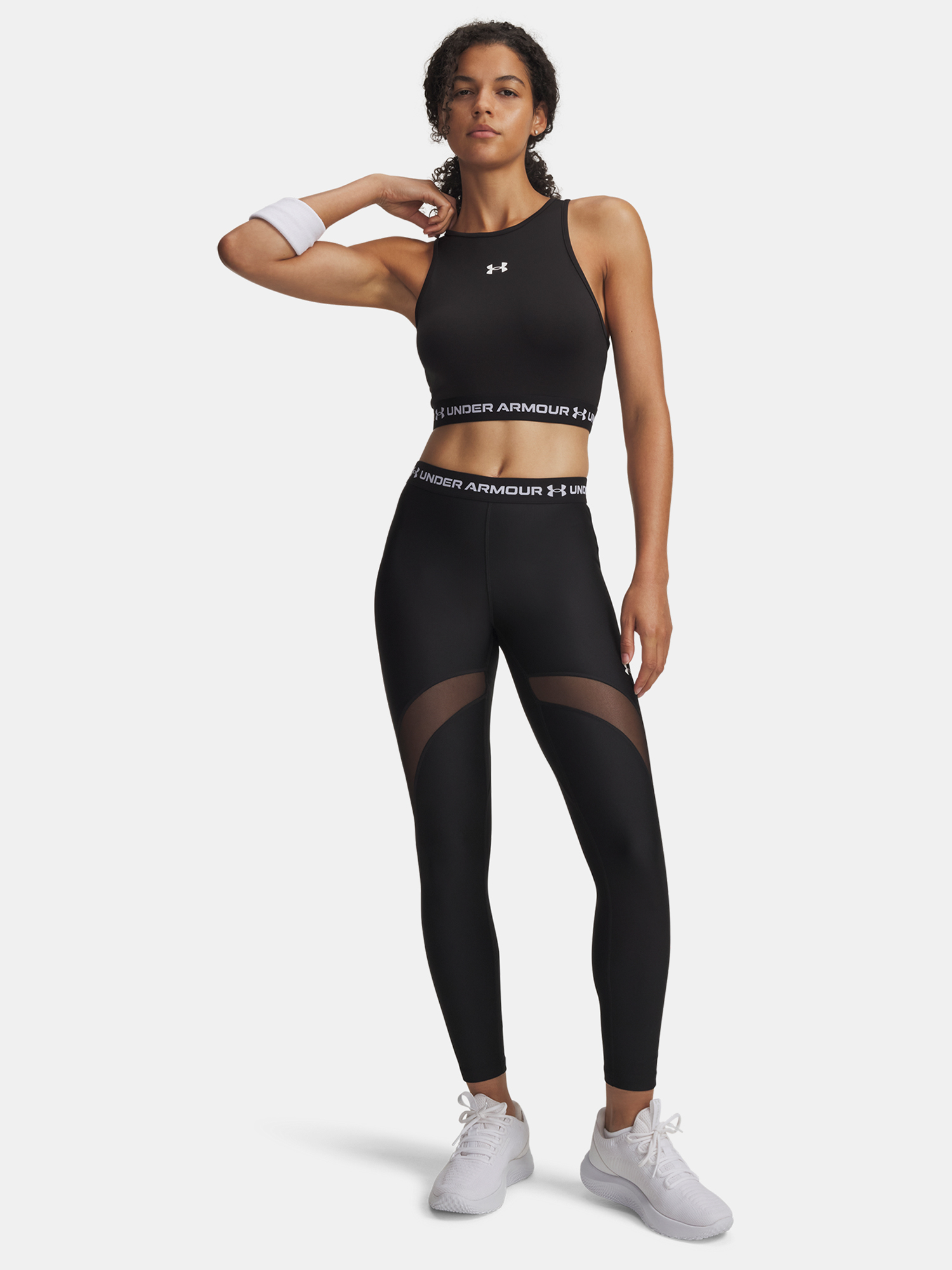 Under Armour Női Edzőleggings HeatGear Mesh Legging