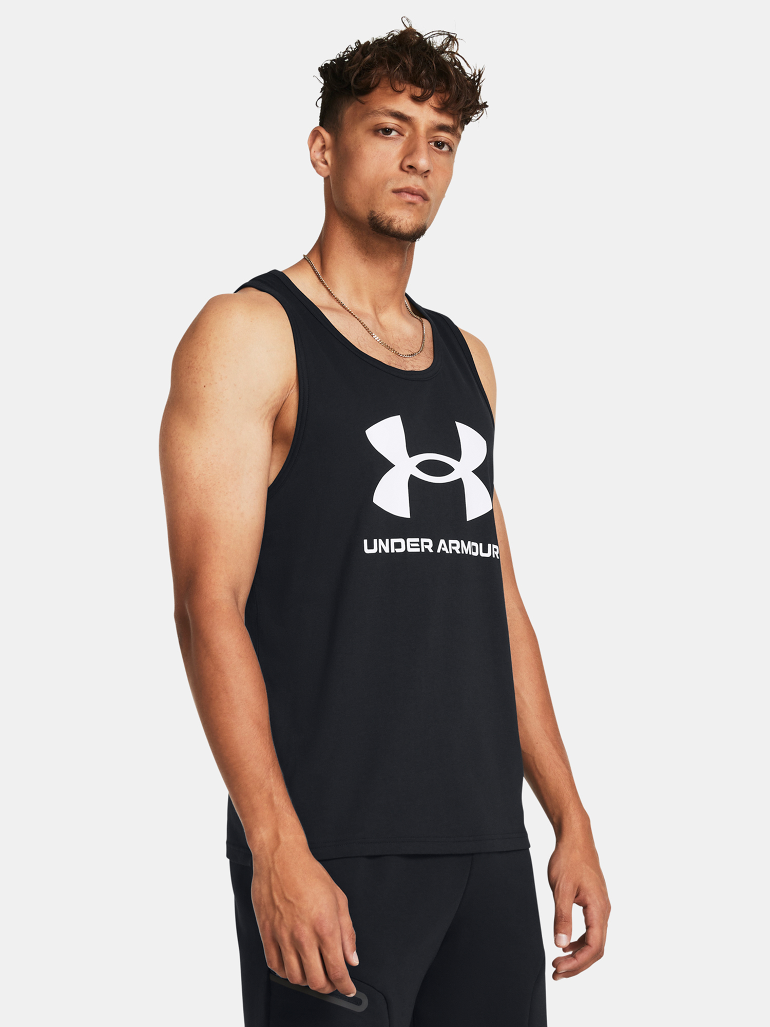 Under Armour Férfi Atléta UA SPORTSTYLE LOGO TANK