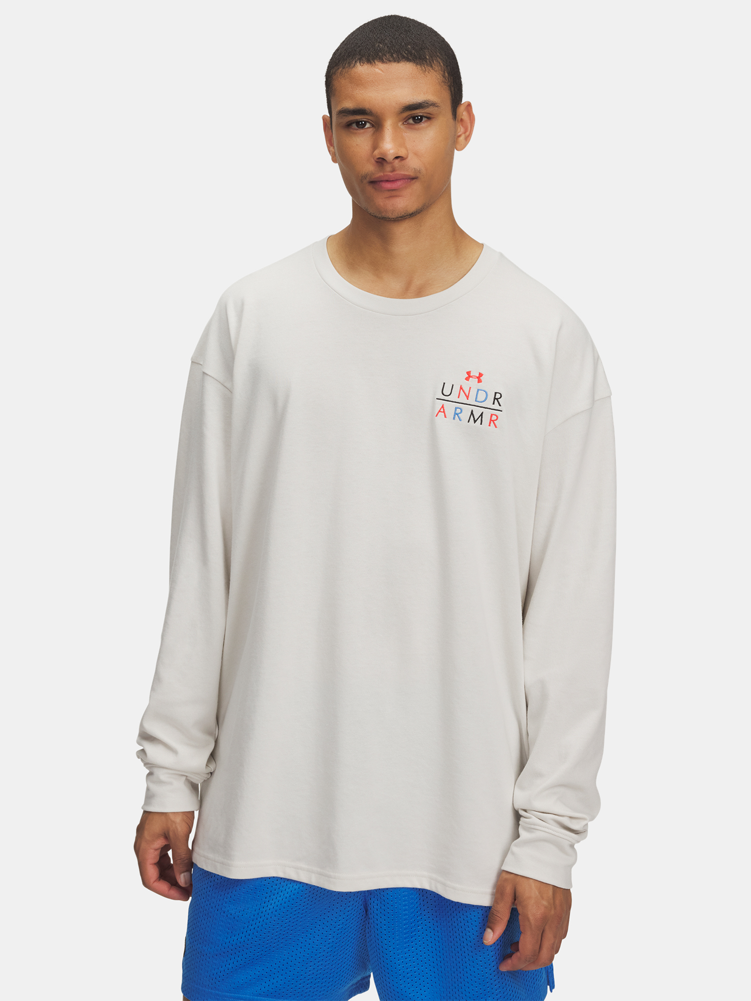 Under Armour Férfi Hosszú Ujjú Póló UA HWT MODERN SPORT OS LS