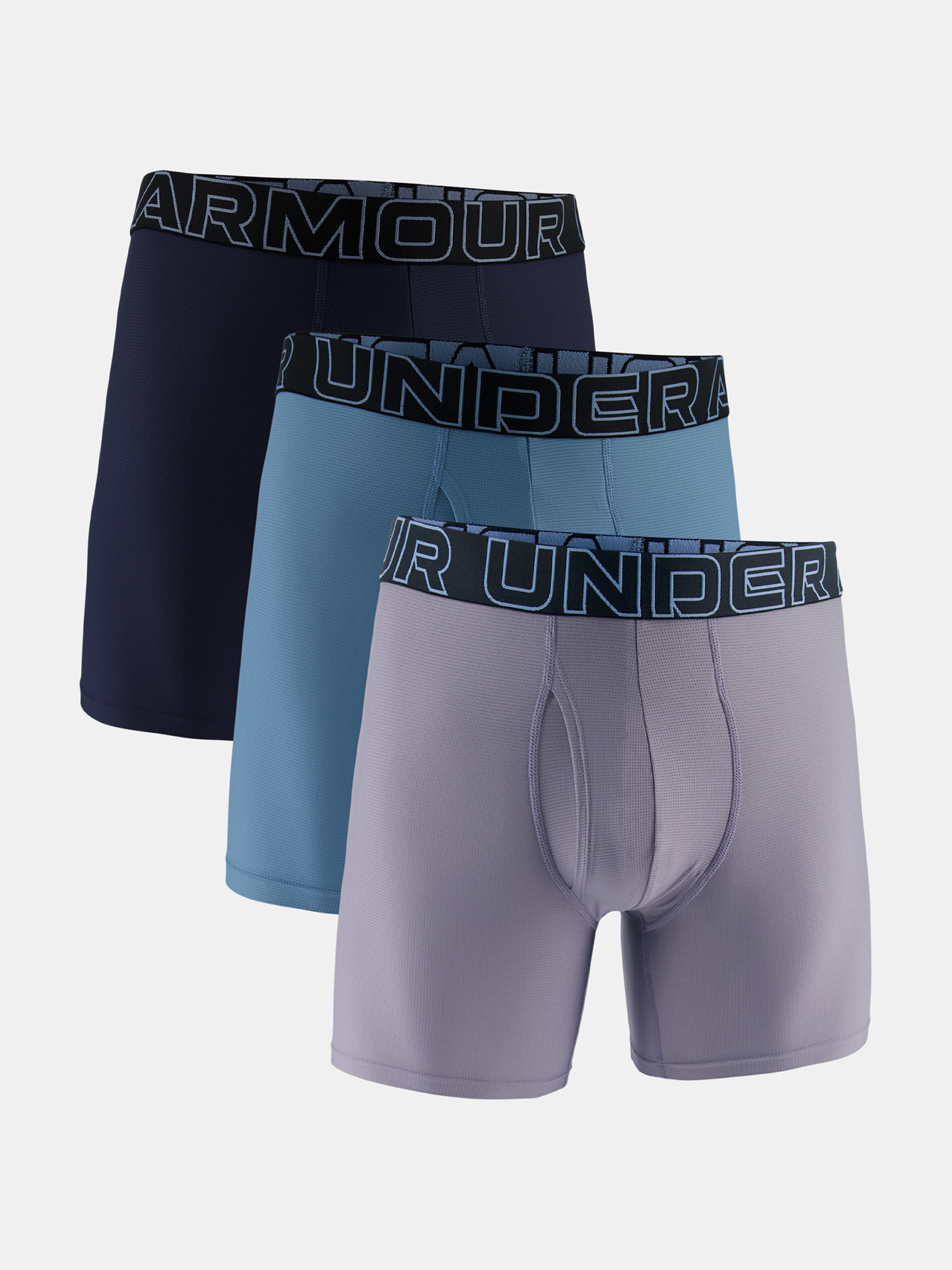 Under Armour Férfi Alsónadrág (boxer) M UA Perf Tech Mesh 6in (3 db-os)