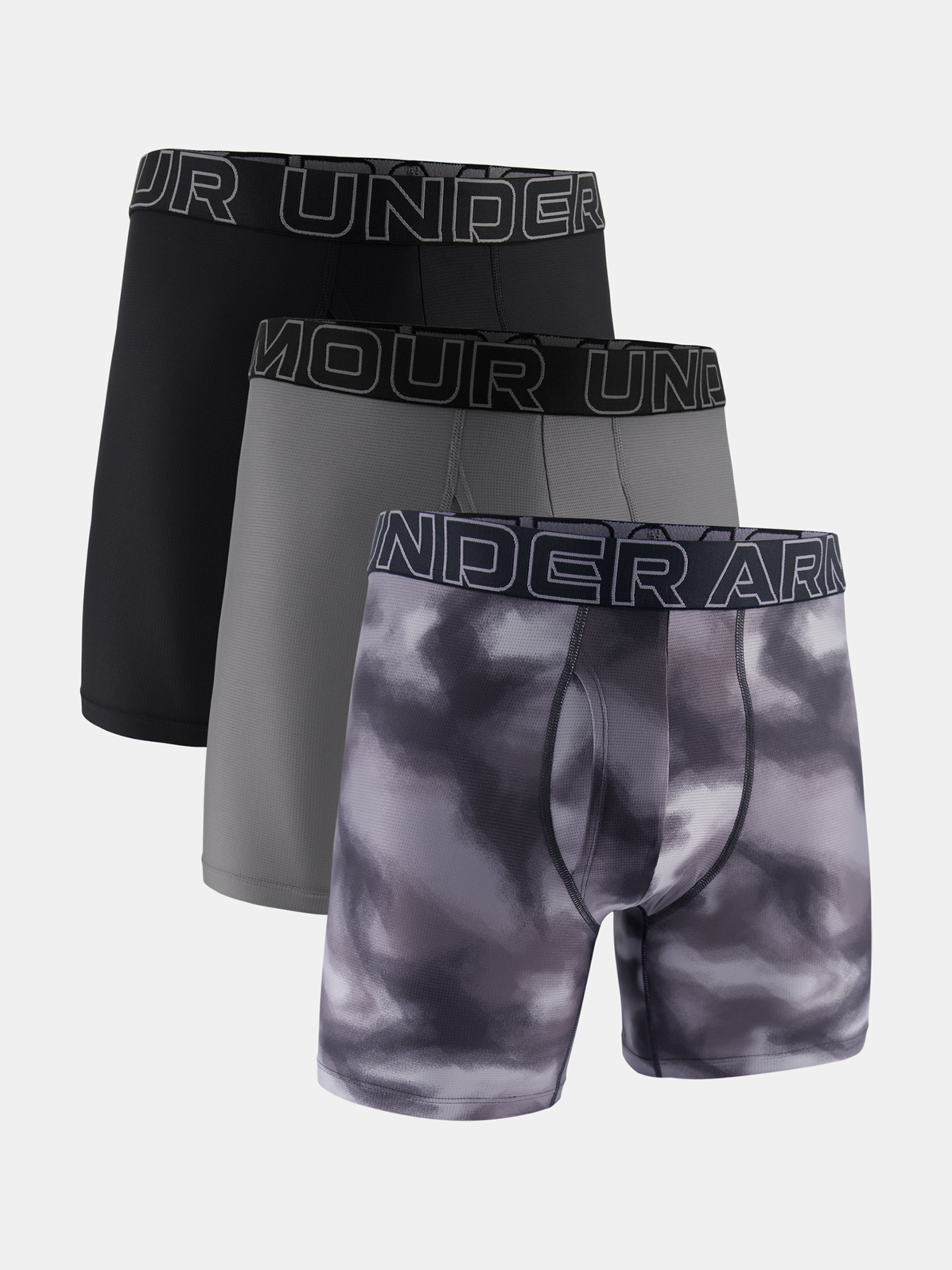 Under Armour Férfi Alsónadrág (boxer) M Perf Tech Mesh Nov 6in (3db)