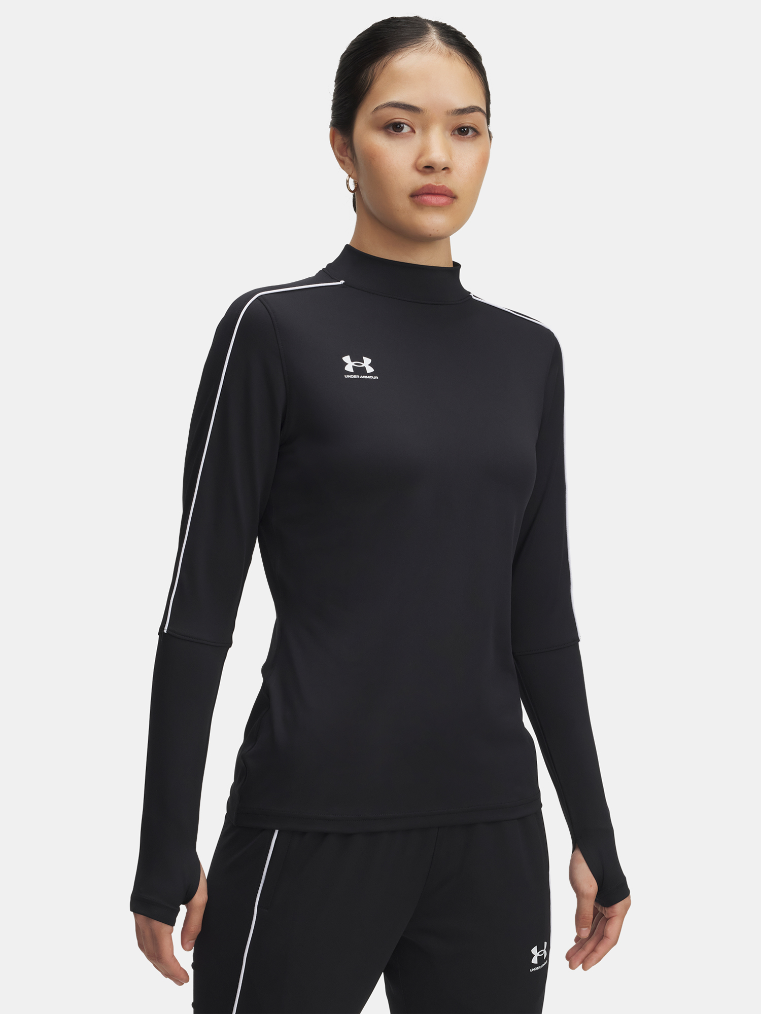 Under Armour Női Hosszú Ujjú Futballpóló UA W Challenger Midlayer