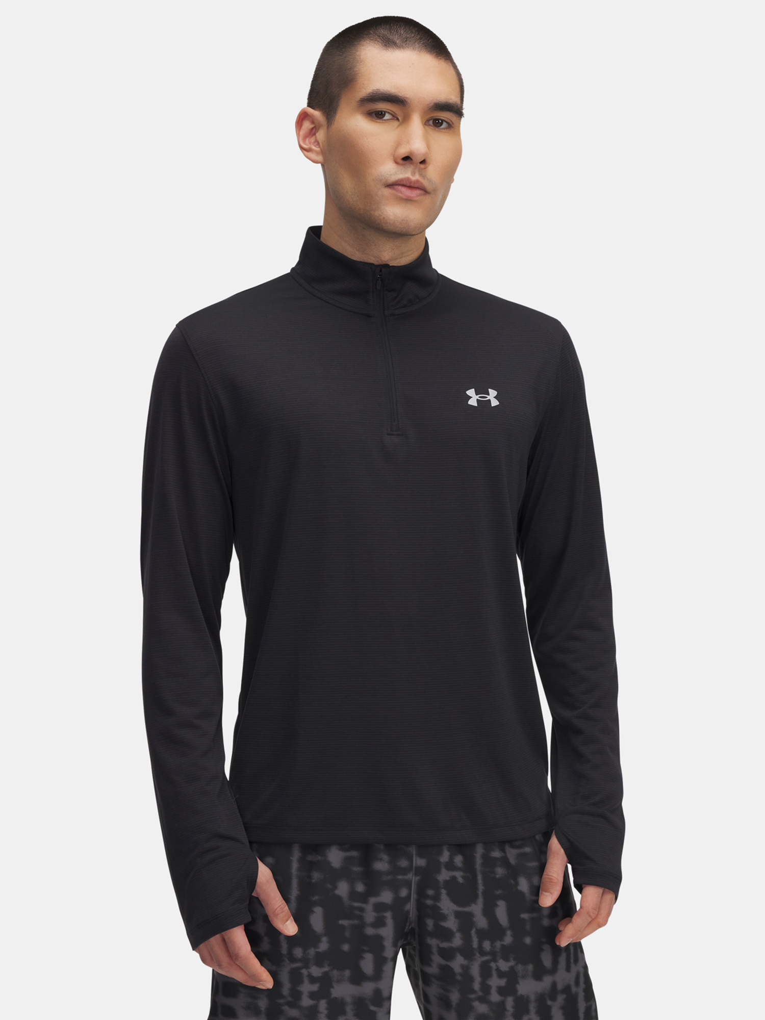 Under Armour Férfi Hosszú Ujjú Futópóló UA LAUNCH 1/4 ZIP