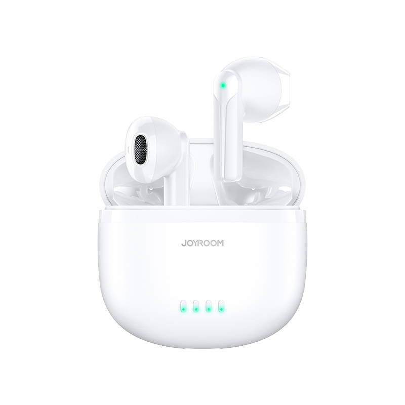 Joyroom JR-TL11 Dual-Mic ENC True Wireless Bluetooth fülhallgató, fehér, zajszűrés, hosszú üzemidő