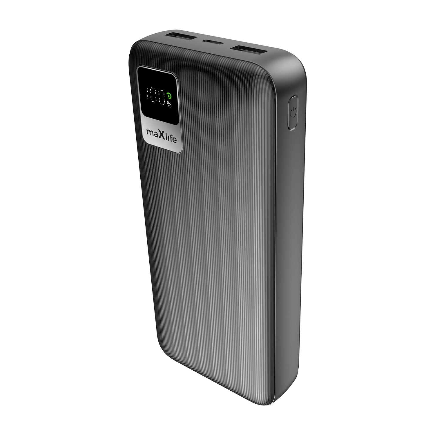 Maxlife powerbank MXPB-07 20000mAh, fekete