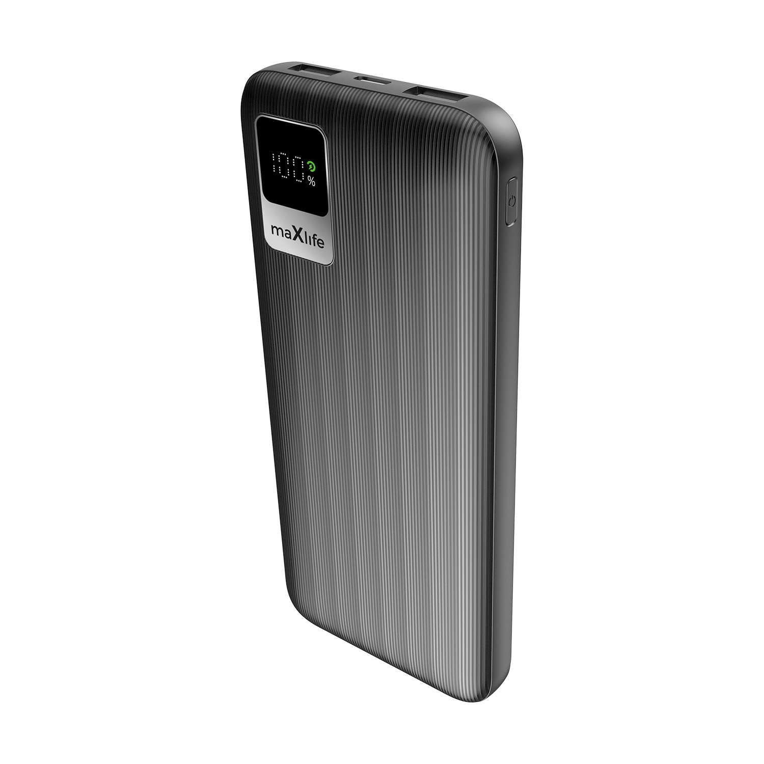 Maxlife powerbank MXPB-07 10000 mAh, fekete