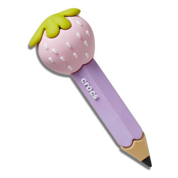 Crocs Jibbitz Scented Strawberry Pencil