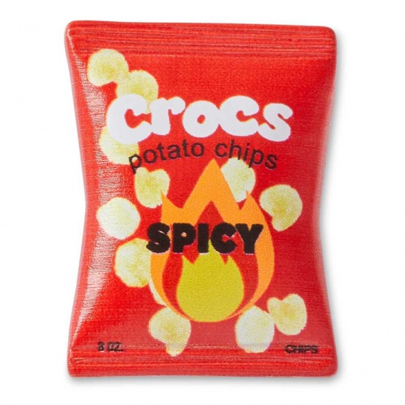 Crocs Jibbitz Red Chip Bag