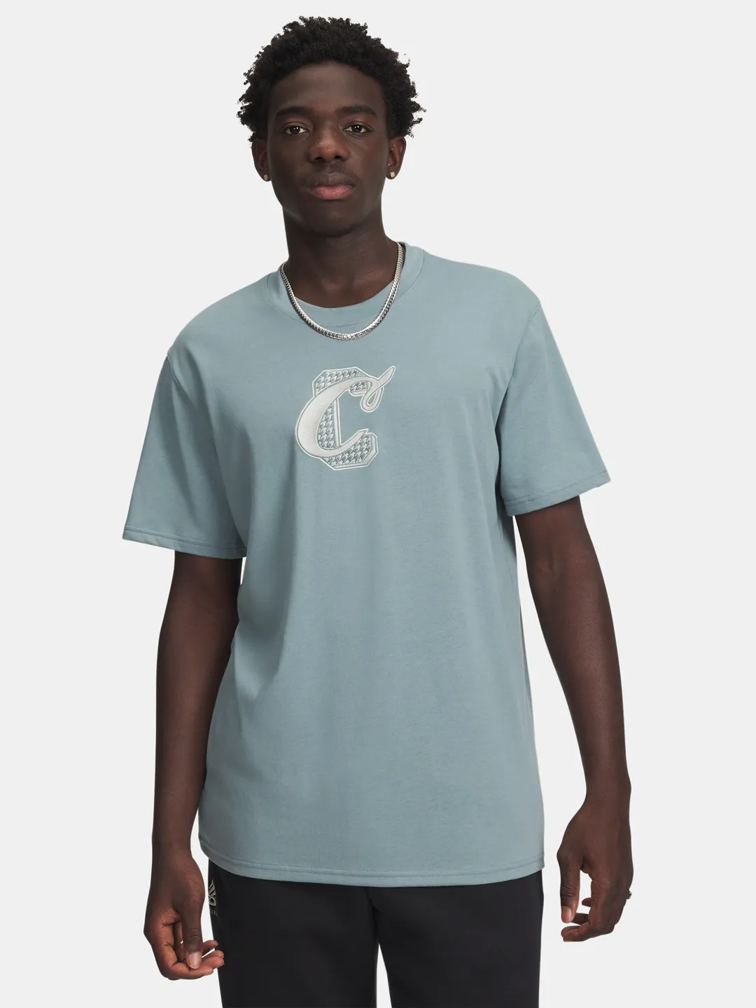 Under Armour Férfi Póló Curry Verbiage Tee 