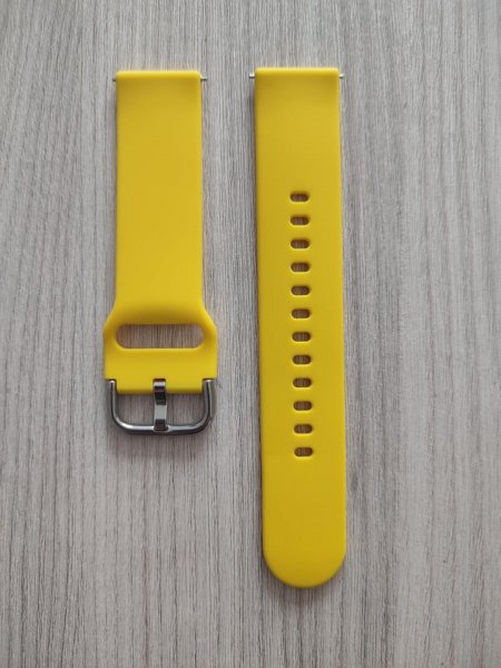 Színes szilikon óraszíj, okosóra szilikon pótszíj 22 mm