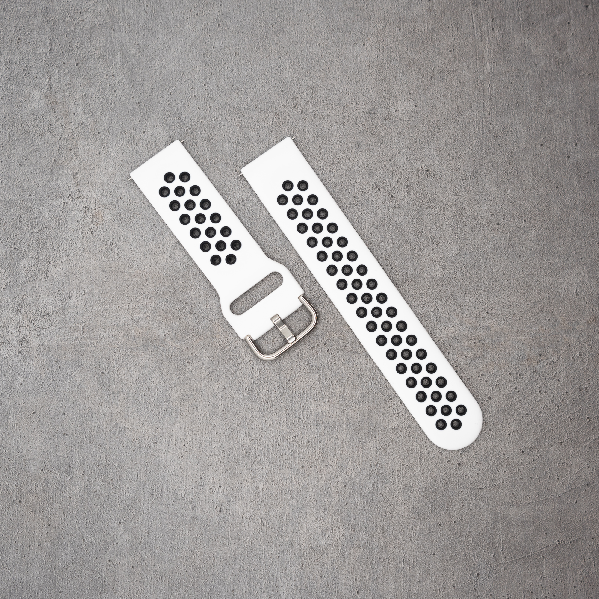 Szilikon Sport Okosóra Szíj – Perforált, 22mm