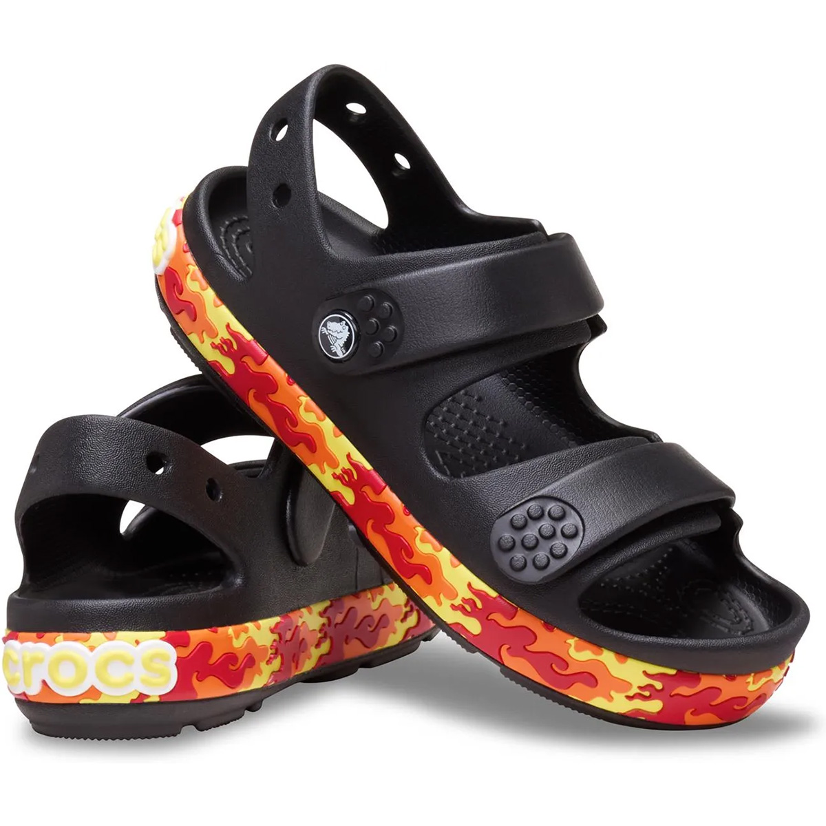 Crocs Gyerek Szandál Crocband Cruiser Flames Sandal K