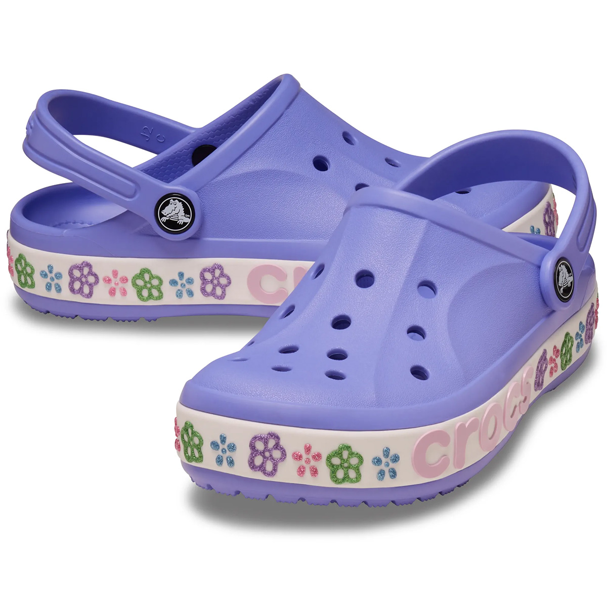 Crocs Gyerek Papucs Bayaband Flower Band Clog K
