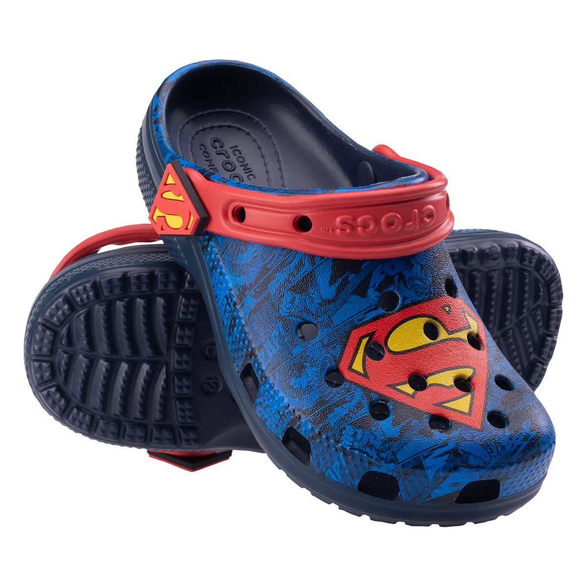 Crocs Gyerek Papucs Superman Classic Clog K