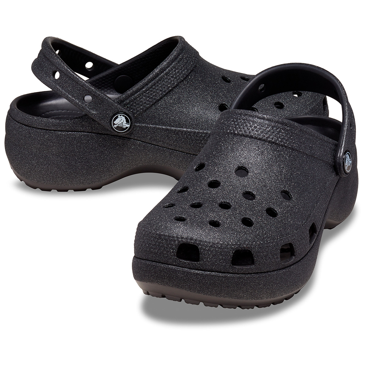 Crocs Papucs Classic Platform Glitter ClogW