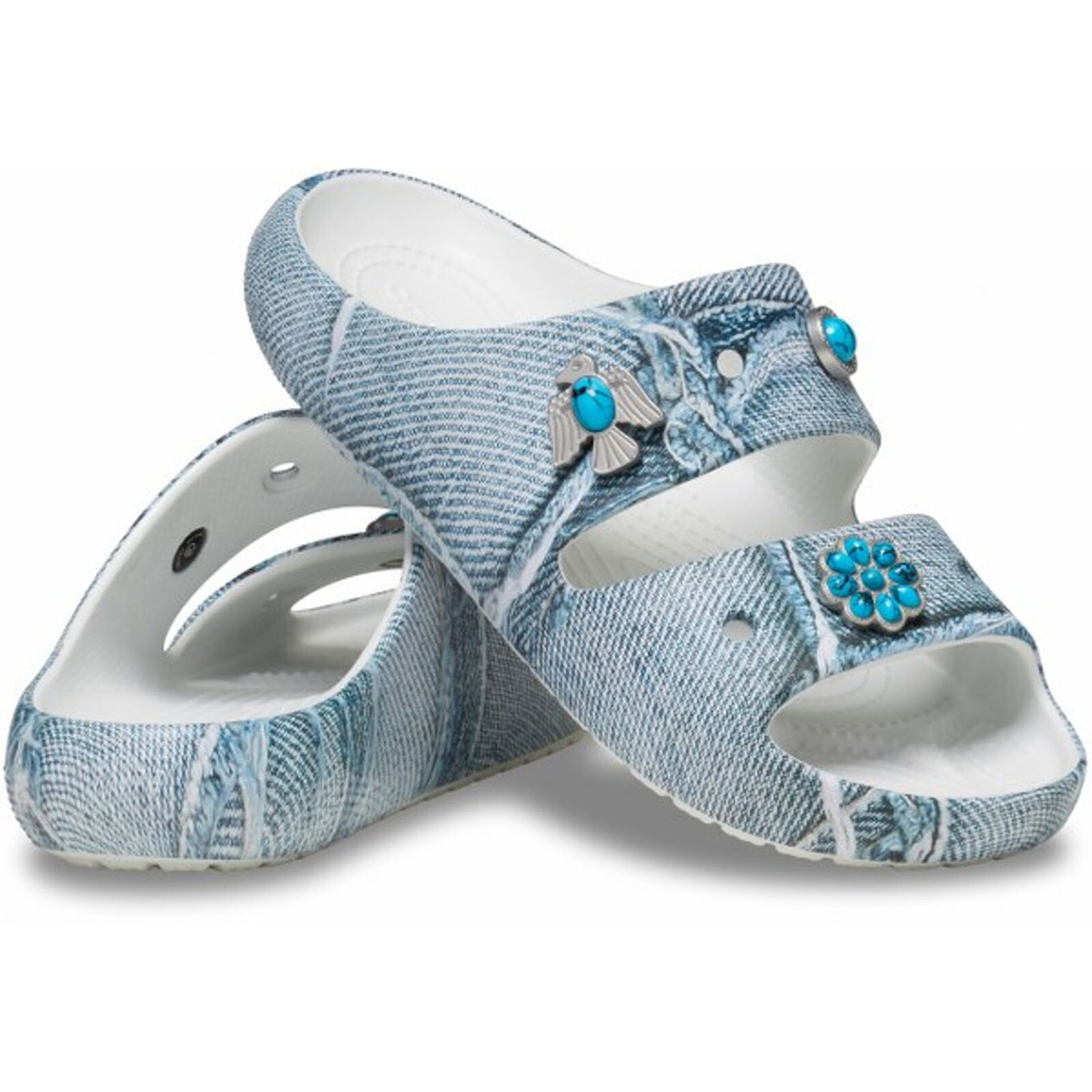 Crocs Papucs Classic Denim Sandal 2.0