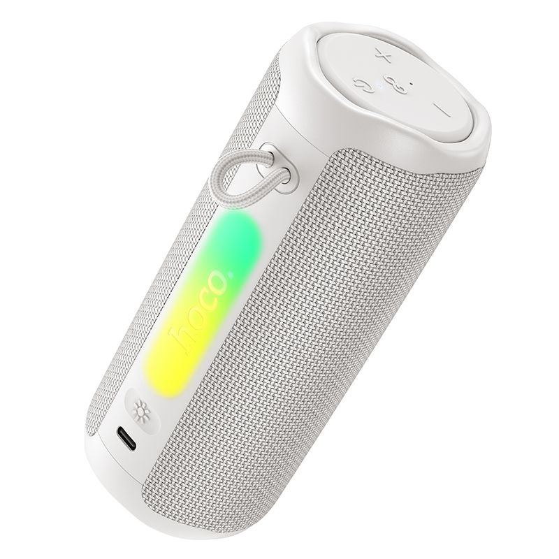 Hoco HC50 Bluetooth Hangszóró 8W, RGB LED, TWS, FM Rádió – 6 órás üzemidő, hordozható