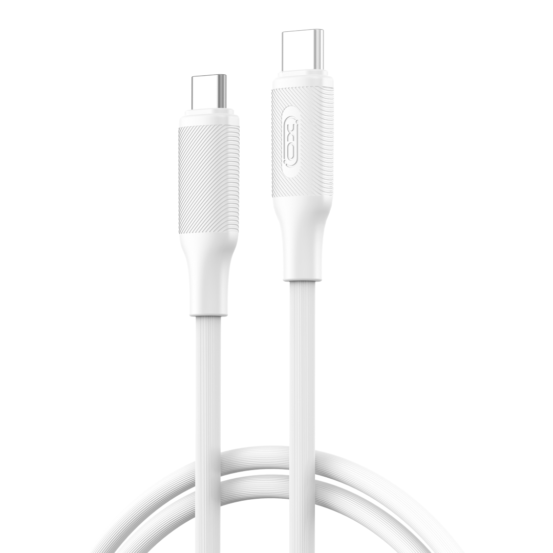 XO NB-Q265B USB-C – USB-C kábel – 60W gyorstöltés, 1 m