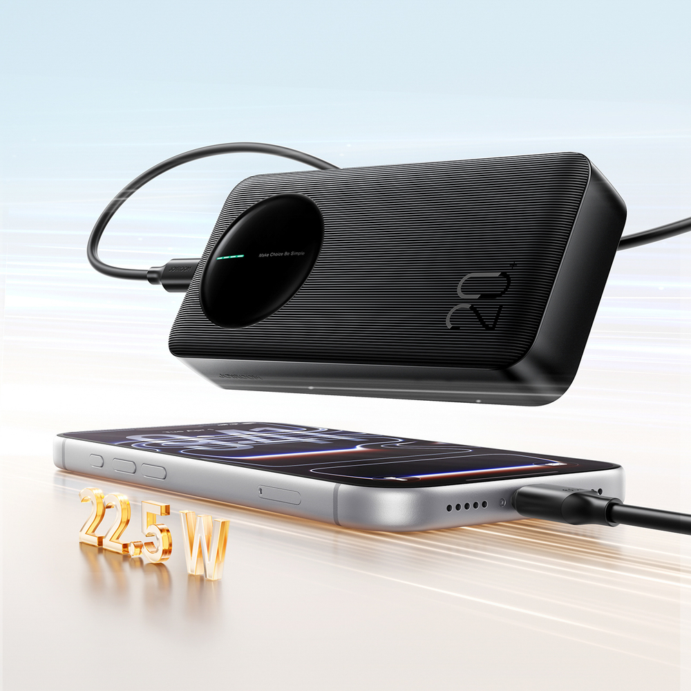 Joyroom JR-PBF14 Pro 20000mAh Powerbank, 22.5W PD/QC, 2×USB-A + USB-C, digitális kijelző – 13. kép