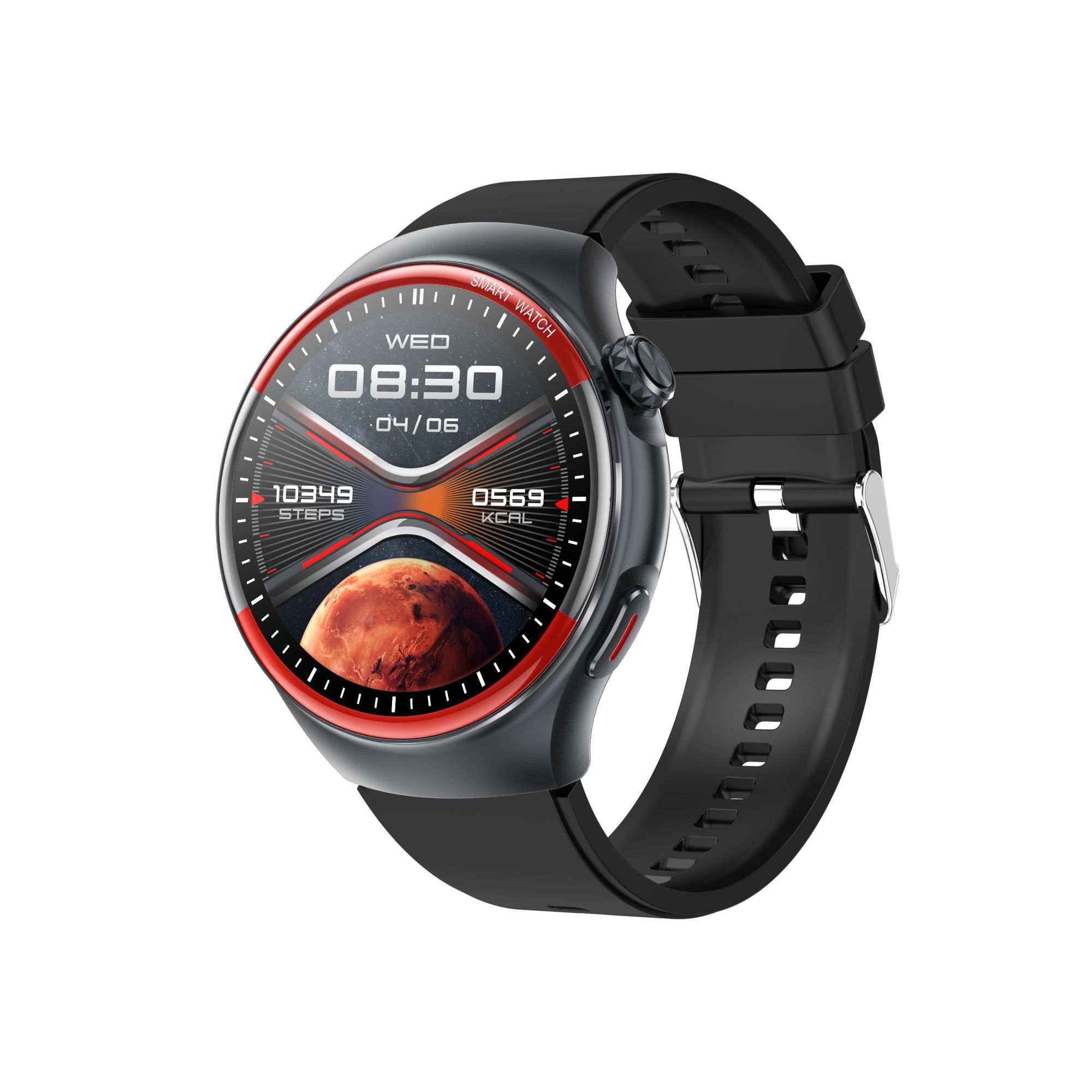 T82 Magyar Nyelvű Bluetooth Hívásos Multisport Okosóra Ajándék Fém Pótszíjjal