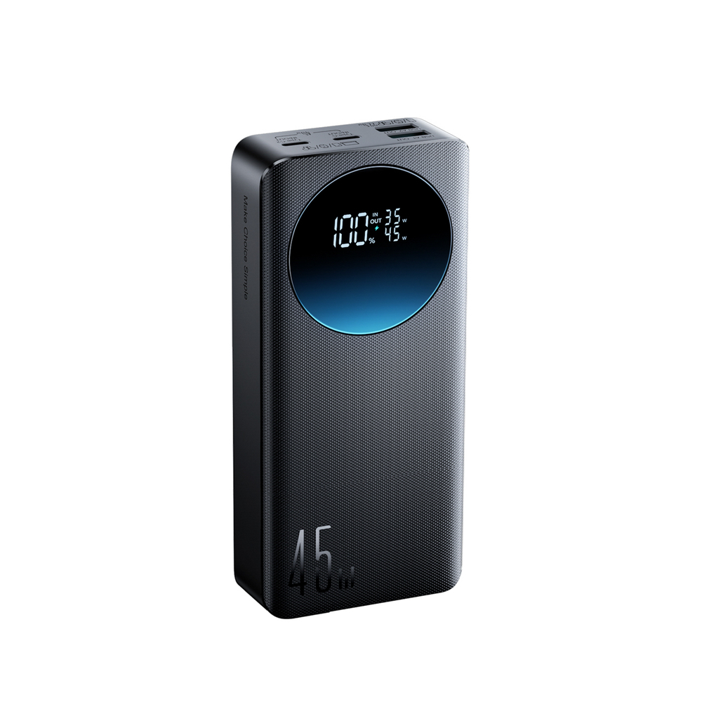 Joyroom JR-PBF02 Pro 20000mAh Powerbank, 45W PD, 2×USB-C + 2×USB-A, digitális kijelző