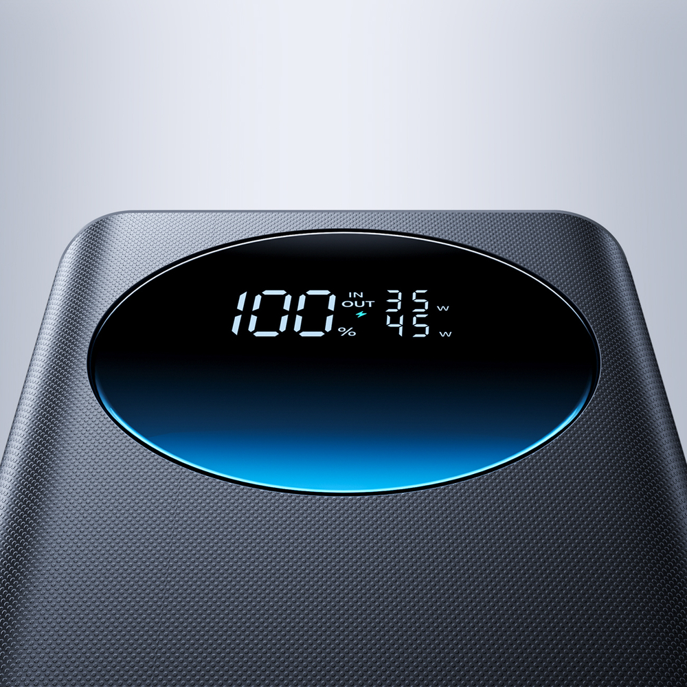 Joyroom JR-PBF02 Pro 20000mAh Powerbank, 45W PD, 2×USB-C + 2×USB-A, digitális kijelző – 18. kép