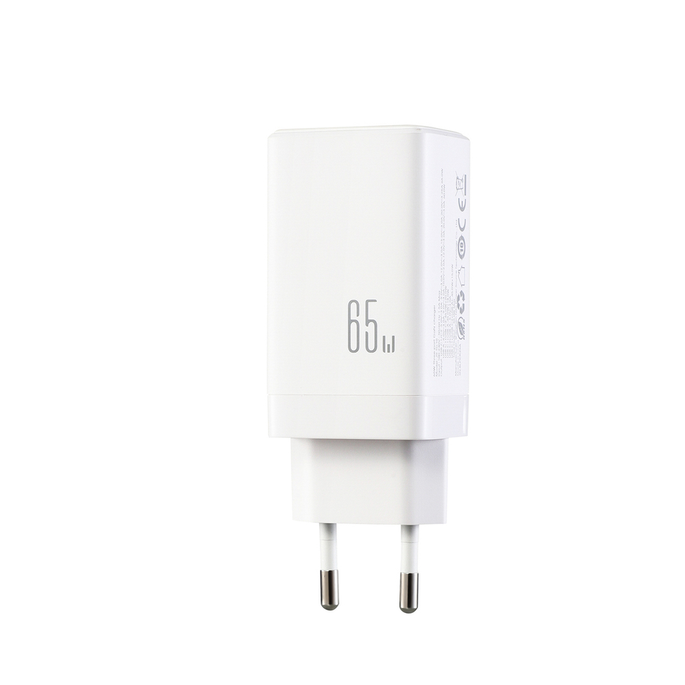 Joyroom JR-TG10 65W GaN Hálózati Töltő, 2×USB-C + USB-A, PD/PPS/QC gyorstöltés + USB-C kábel – 7. kép