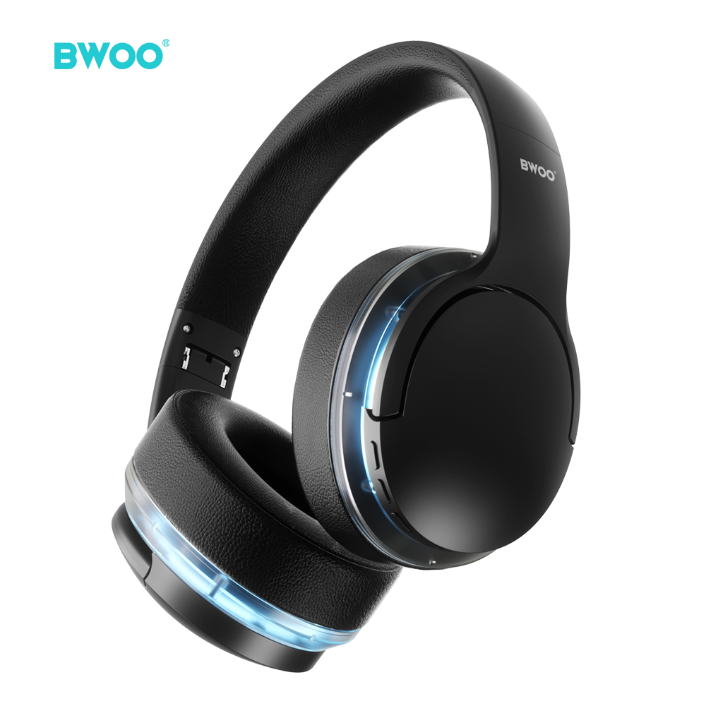 BWOO BW587 Prémium ANC Bluetooth vezeték nélküli fejhallgató – Zajszűréssel, kiváló hangminőséggel – 3. kép