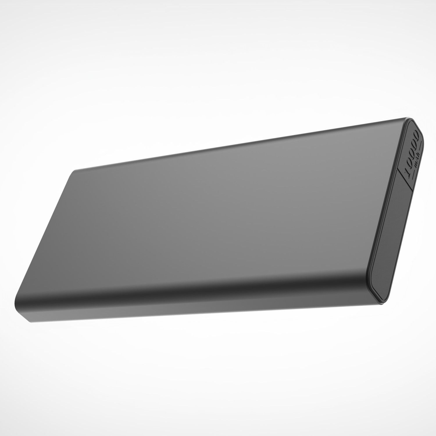 QUALO QPB10-LD-23-18 10000mAh Powerbank, LED Kijelzővel, 23W, Gyors Töltés, Szürke – 8. kép