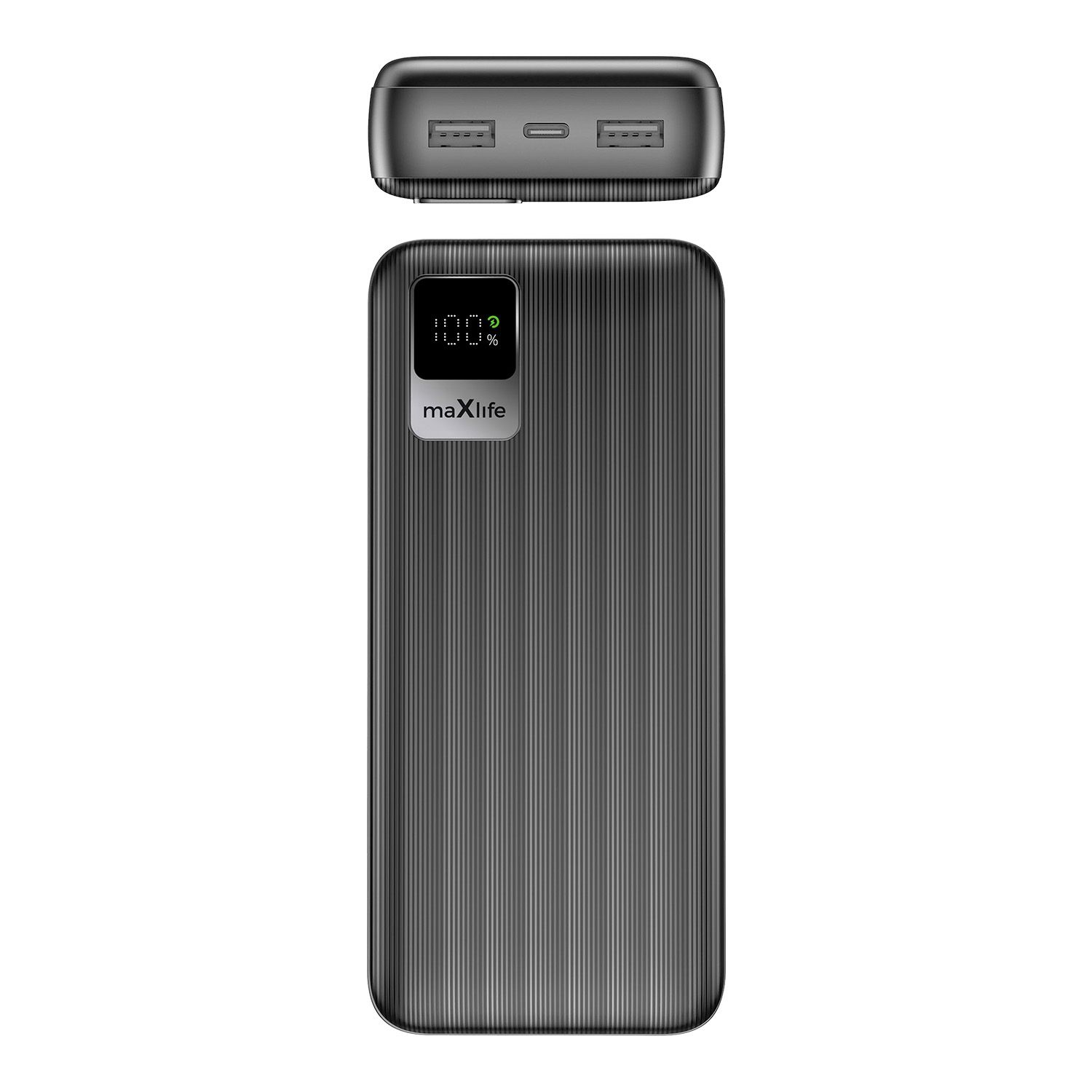 Maxlife powerbank MXPB-07 20000mAh, fekete – 5. kép