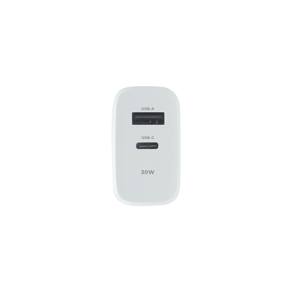 Maxlife MXTC-10-30AC USB-C + USB hálózati töltő – 30W, fehér – 10. kép