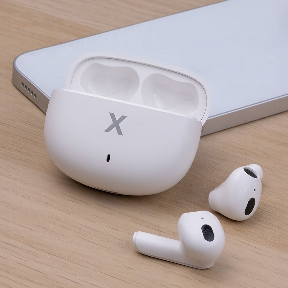 Maxlife MXBE-03 TWS Bluetooth vezeték nélküli fülhallgató – Fehér, töltőtokkal – 21. kép