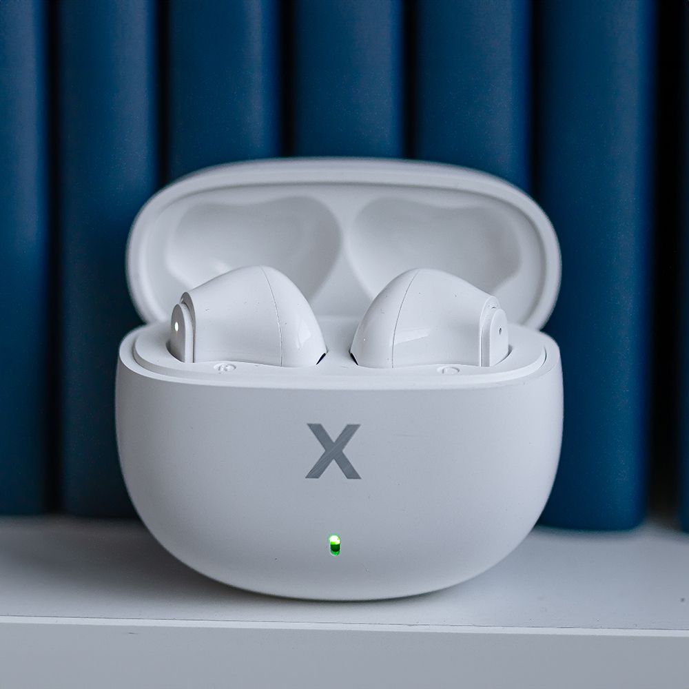 Maxlife MXBE-03 TWS Bluetooth vezeték nélküli fülhallgató – Fehér, töltőtokkal – 23. kép