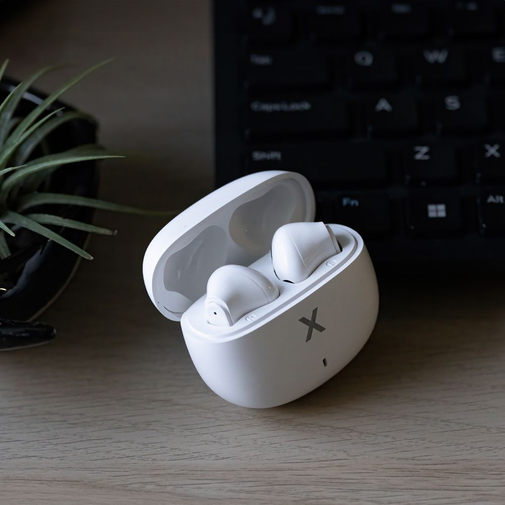 Maxlife MXBE-03 TWS Bluetooth vezeték nélküli fülhallgató – Fehér, töltőtokkal – 24. kép