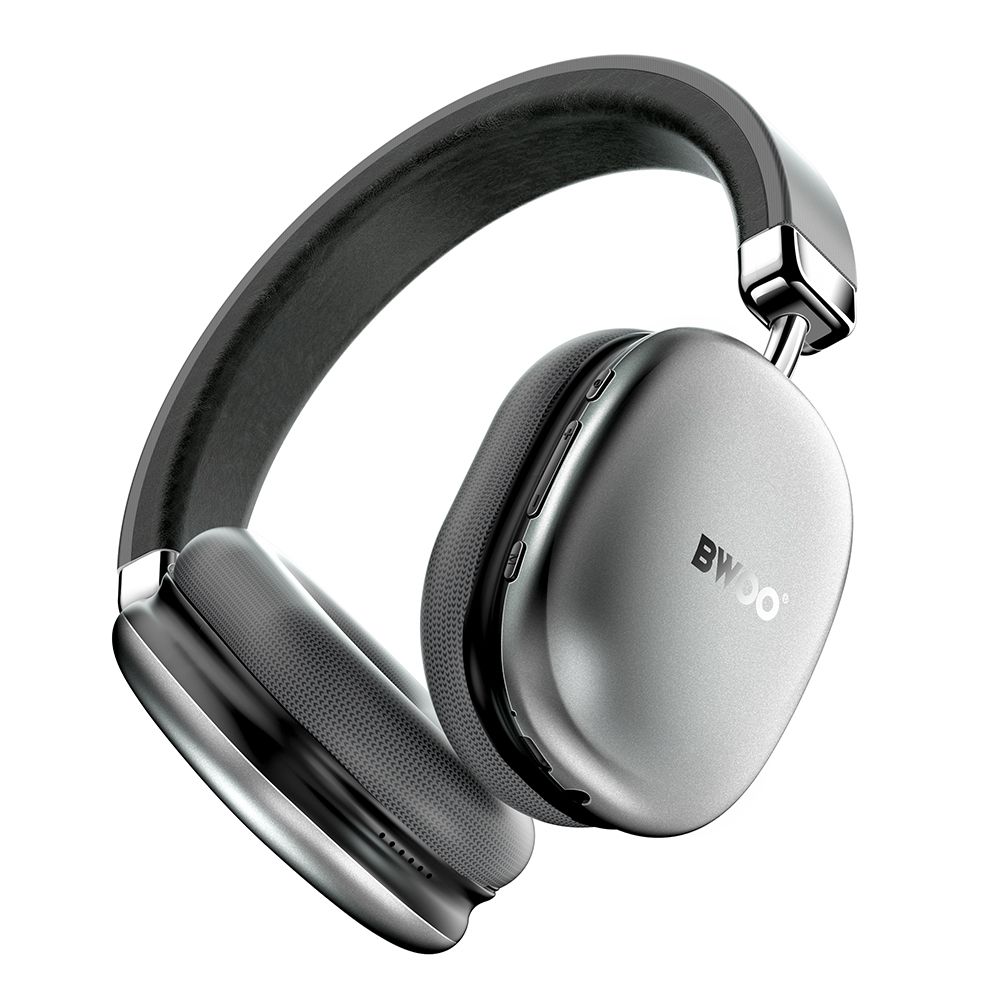 BWOO BW-585 Vezeték nélküli Bluetooth Fejhallgató – Szürke – 7. kép