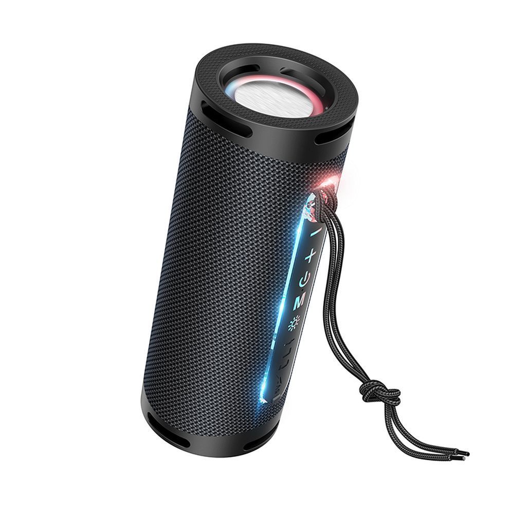 Hoco HC9 Bluetooth Hangszóró 10W (2×5W), RGB LED, TWS, FM Rádió – 5 órás üzemidő, hordozható