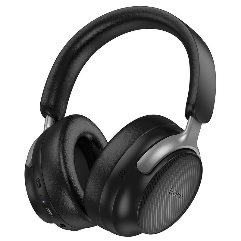 Hoco W53 Plus ANC Bluetooth Fejhallgató, aktív zajszűrés, 90 órás üzemidő, AUX + microSD, összecsukható