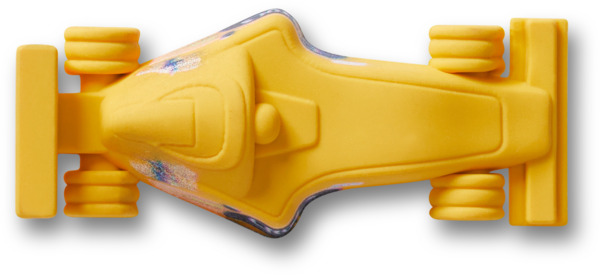 Crocs Jibbitz 3D Yellow Race Car