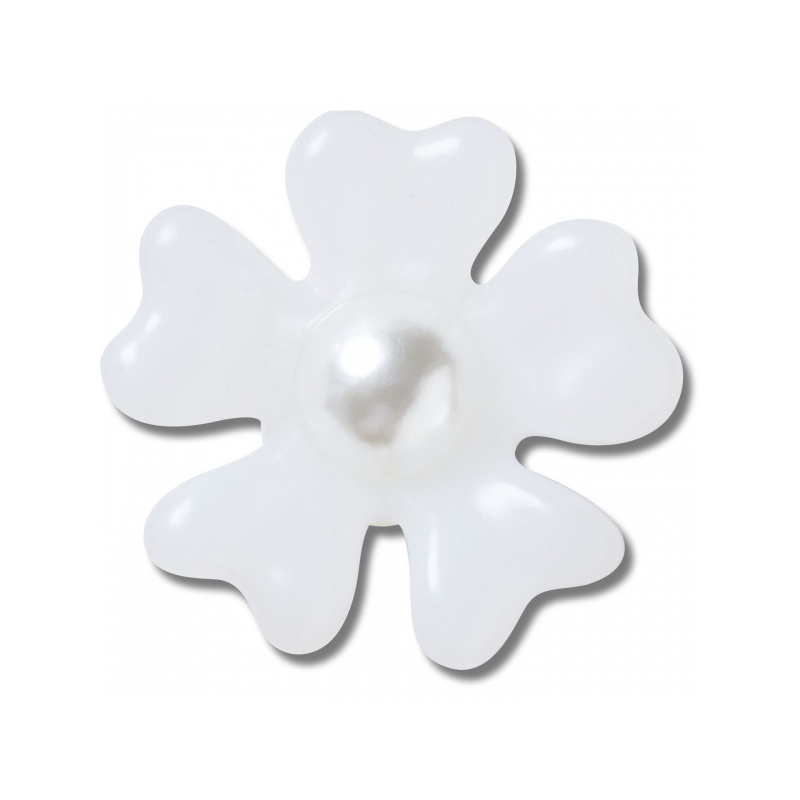 Crocs Jibbitz Tiny White Matte Pearl Flower