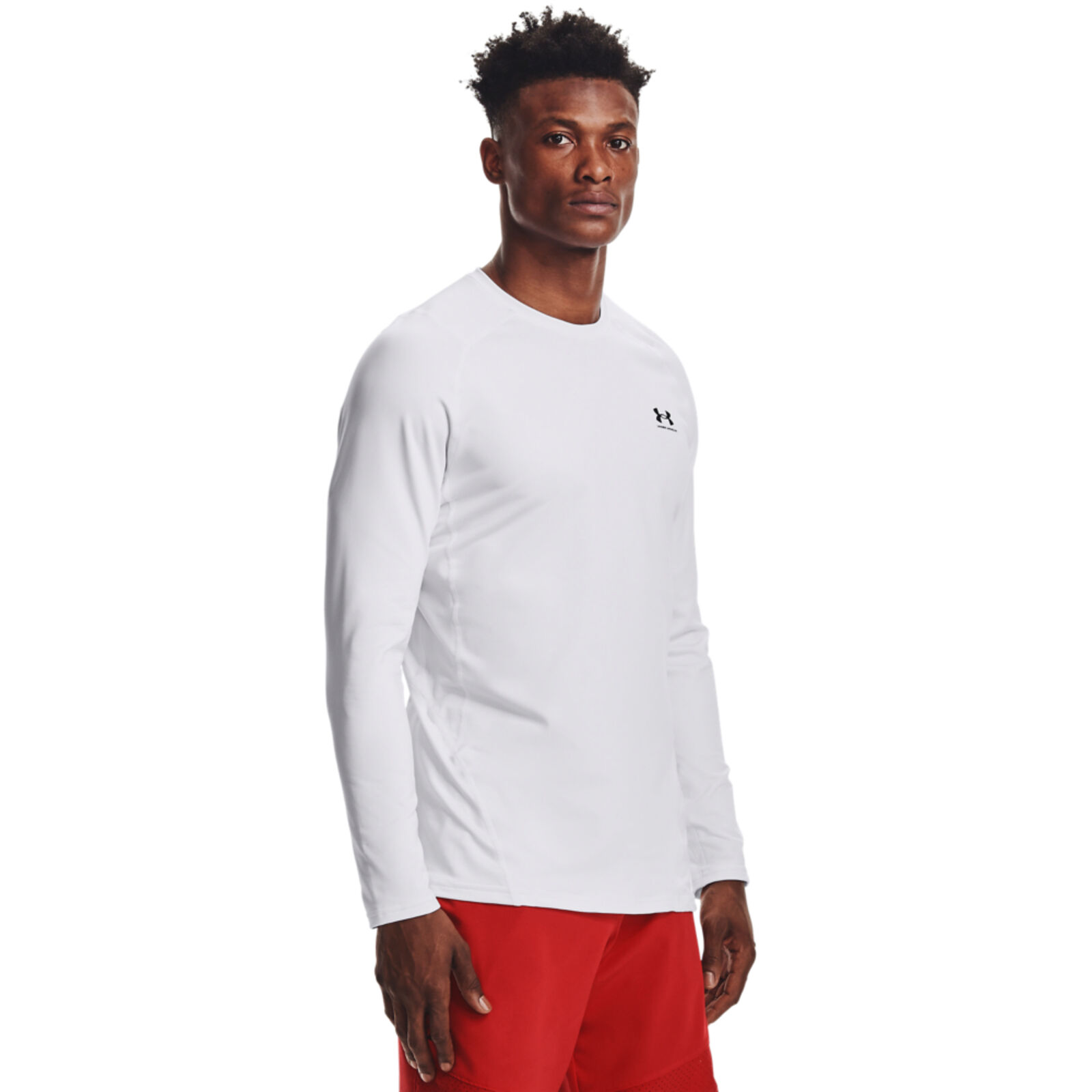 Under Armour Férfi Hosszú Ujjú Edzőpóló UA CG Armour Fitted Crew