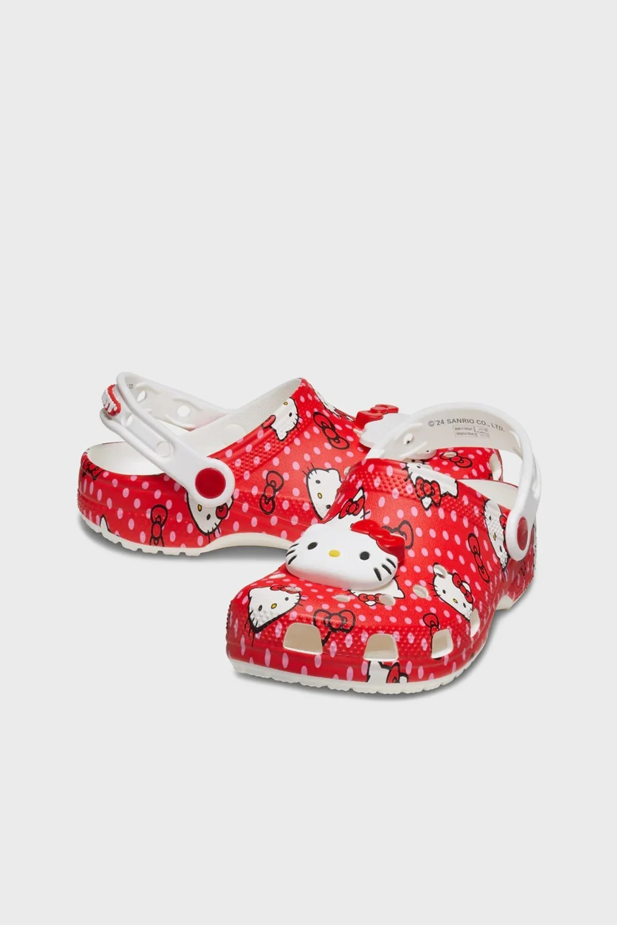 Crocs Gyerek Papucs Hello Kitty Red Classic Clog T