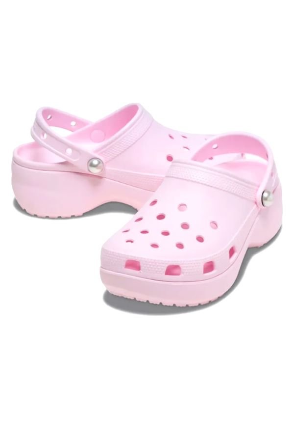 Crocs Papucs Classic Platform Pearl Clog