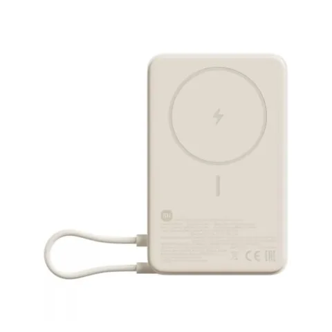 Xiaomi Power Bank Magnetic 10000mAh - Mágneses Külső Akkumulátor Beépített Kitámasztóval, 33W Gyorstöltés, 30W Vezeték Nélküli Töltés, USB-C