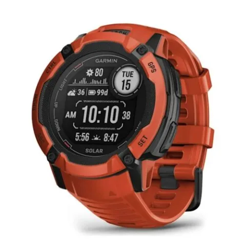Garmin Instinct 2X Solar GPS Outdoor Okosóra – Napelemes Töltés, Katonai Strapabíróság, Beépített LED Lámpa, Akár Korlátlan Üzemidő