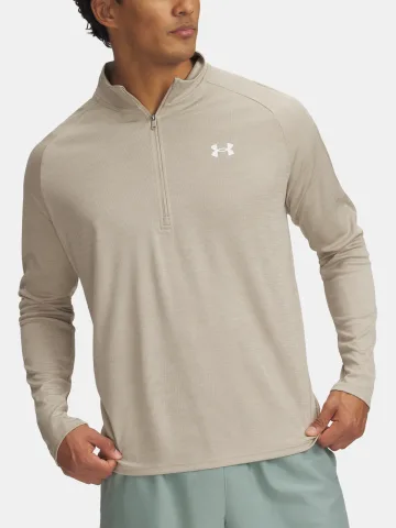Under Armour Férfi Hosszú Ujjú Edzőpóló UA Tech Textured 1/2 Zip