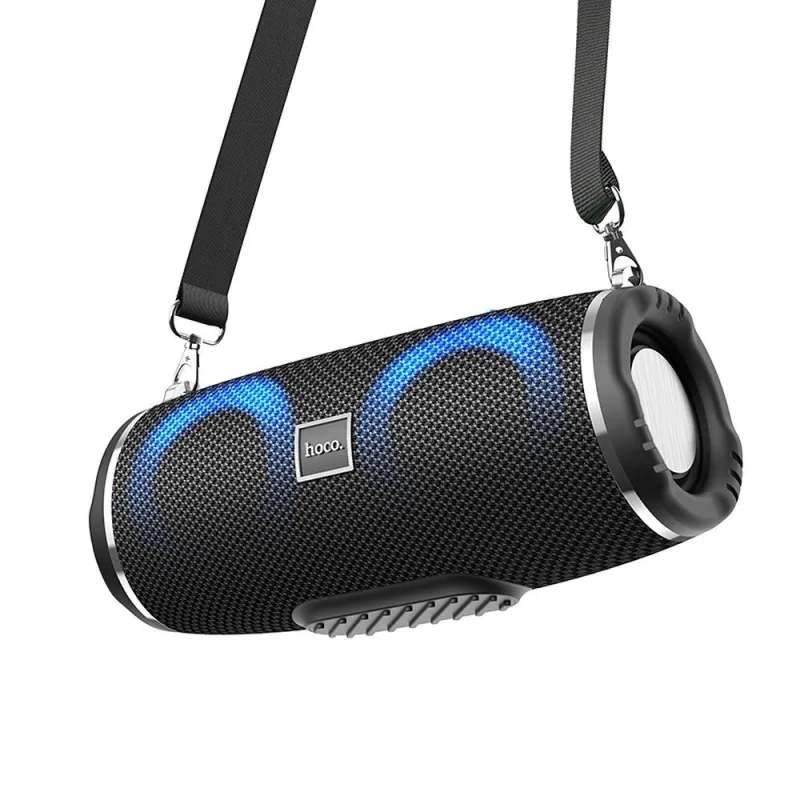 Hoco HC12 Bluetooth Hangszóró 10W (2×5W), RGB LED, TWS, FM Rádió – 2 órás üzemidő