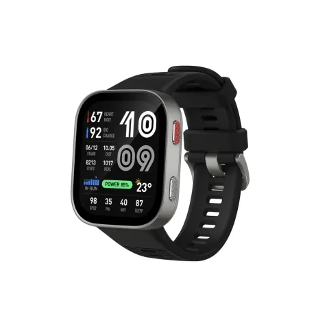 Amazfit Bip Max GPS Okosóra – 2,07" AMOLED Kijelző, Offline Térképek, 20 Napos Üzemidő, Bluetooth Hívás