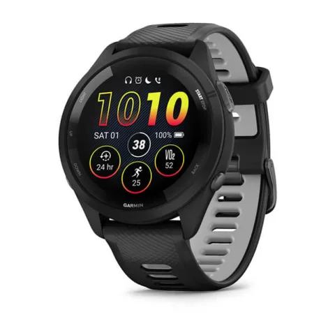 Garmin Forerunner 265 46 mm – AMOLED GPS Futóóra, Edzéselemzés, Többsávos GPS, Garmin Pay, Akár 13 Napos Üzemidő