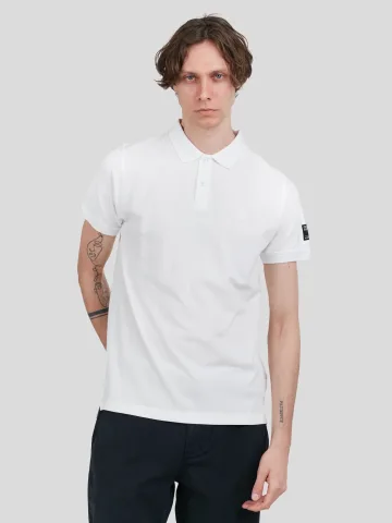 Fundango Férfi Galléros Póló Insignia Poloshirt
