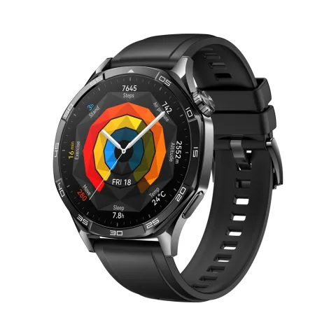 HUAWEI WATCH GT 5 46 mm AMOLED okosóra – kétfrekvenciás GPS, Bluetooth-hívás, NFC és akár 14 napos üzemidő